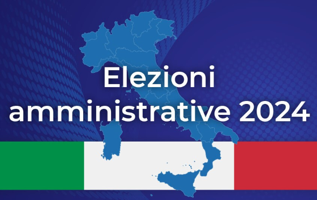Elezioni Amministrative del 08 e 09 Giugno 2024